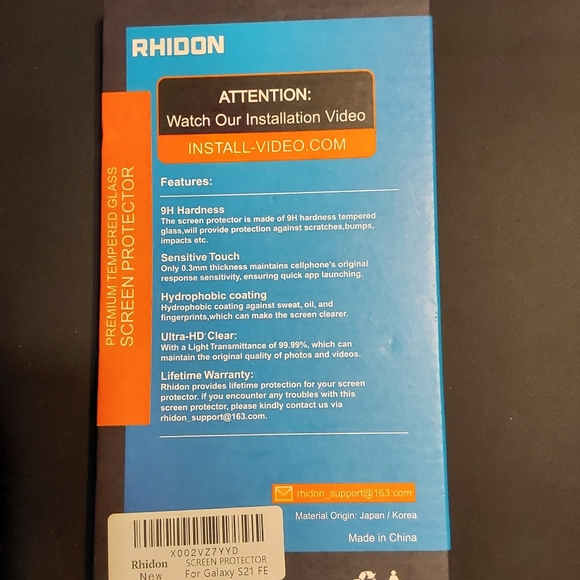 Screen protector for Samsung Galaxy S21 FE (355) - Picture 6 of 9